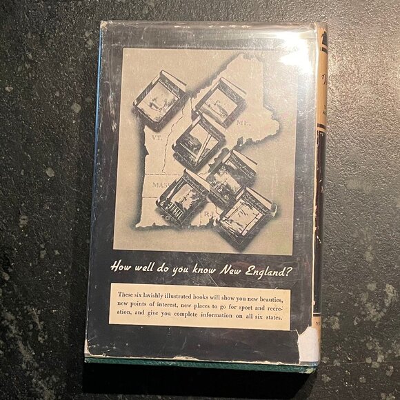 Rare "Vermont: A Guide to the Green Mountain State," 1937 First Ed. Hardcover - Picture 3 of 17